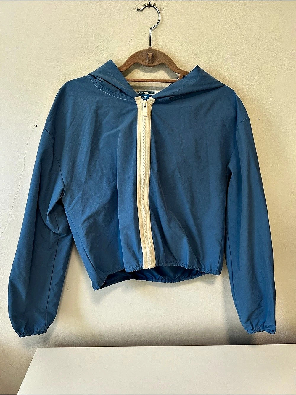 Prince Pickleball Women's Woven Zip-Front Hooded Jacket Woven Hooded